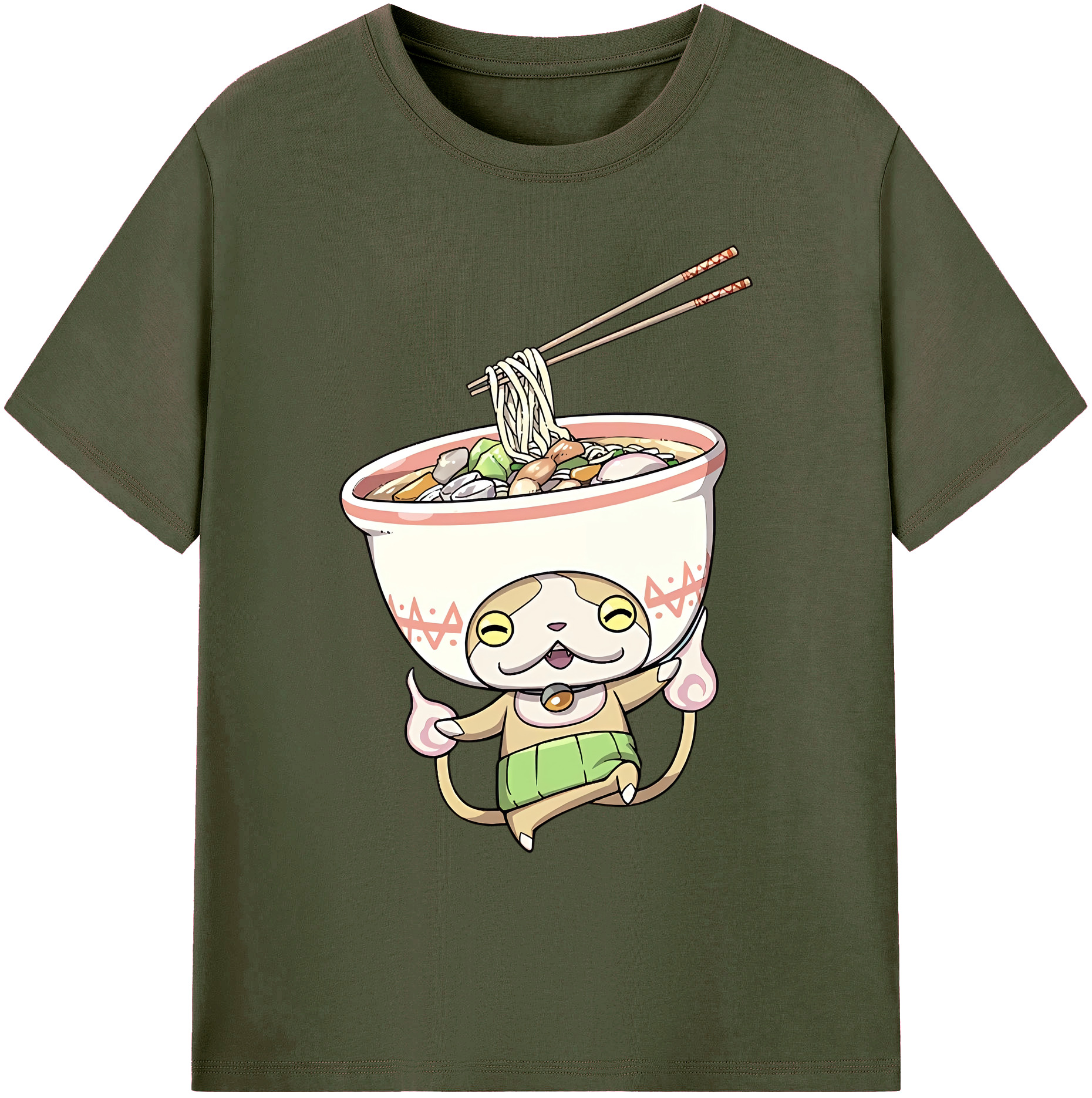 （画像用） 妖怪ウォッチ Yo-kai Watch 綿100％ メンズ半袖Tシャツ｜肌触りやわらか＆通気性